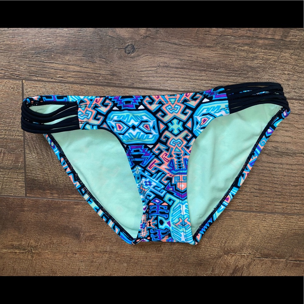 Blue Bikini Bottoms